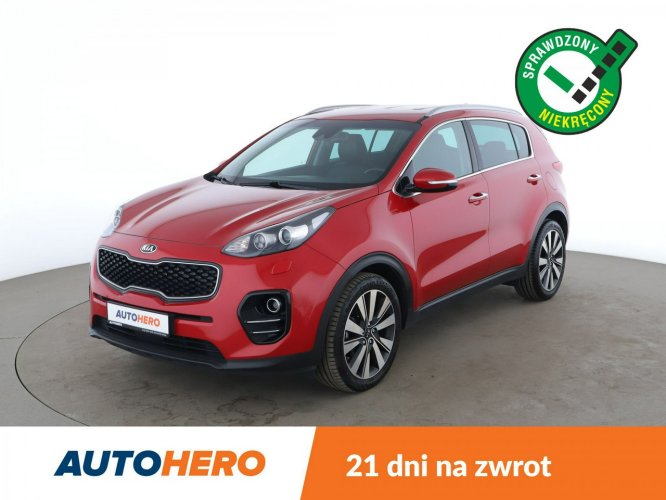 Kia Sportage automat, bi-xenon, półskóra, navi, klima auto, kamera cofania, grzane IV (2016-2021)