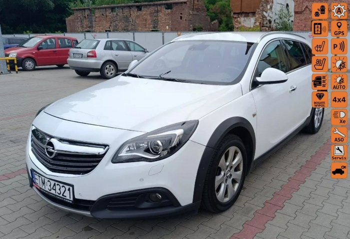 Opel Insignia Automat, napęd 4x4, Skóra, Navi, Kamera, Bogata opcja, Serwisowany! A (2008-2017)