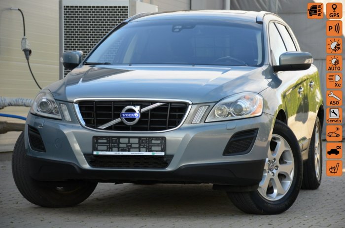 Volvo XC 60 Opłacone 2.0D3 163KM Serwis Panorama Bi-xenon Skóra Navi Kamera I (2008-2017)