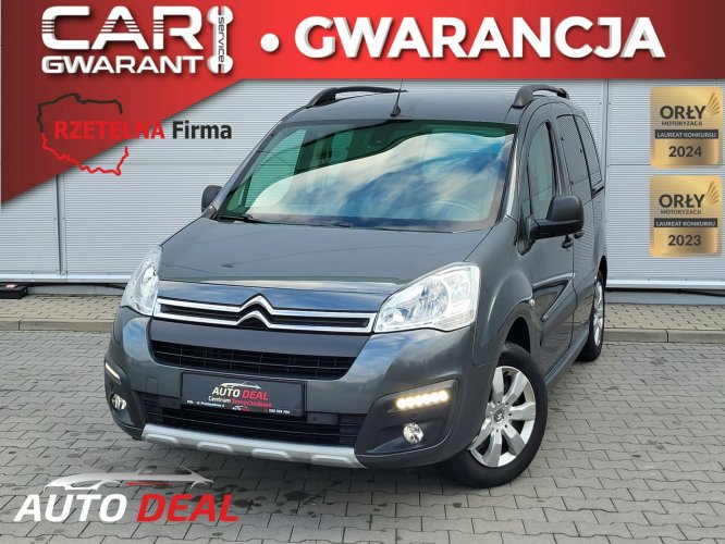 Citroen Berlingo Benzyna, Nawigacja, Kamery, 1 właściciel, Multispace , AUTO DEAL Piła II (2008-2018)