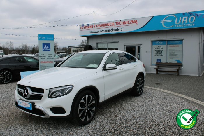 Mercedes GLC 220 COUPE F-vat Gwarancja Skóra Led Salon Polska Gwarancja