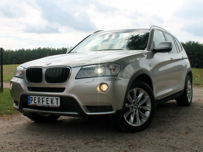 BMW X3 F25 2.0 D 184 KM 4X4 Xenon PANORAMA Dach NAVI Grzane FOTELE Skóra HAK F25 (2010-)