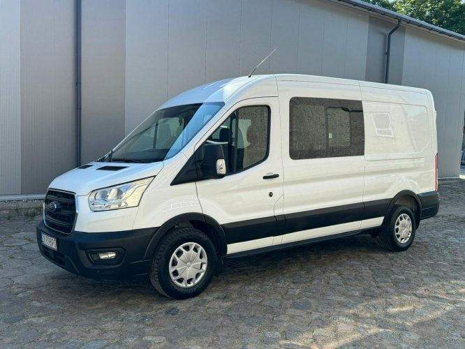 Ford Transit Brygadówka 7-osobowy L3H2 HAK PDC Klima Salon PL F.Vat23% VII (2013-)