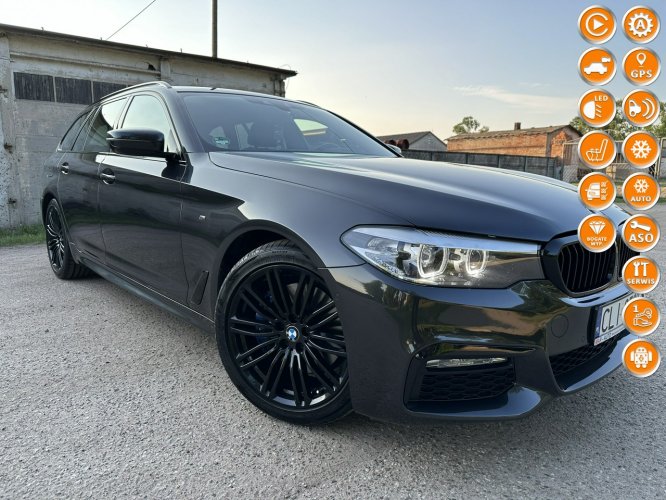 BMW 525 D M-Performance 231Koni Navi Kamera FullLed Alu19 Doinwestowana G30 (2017-)