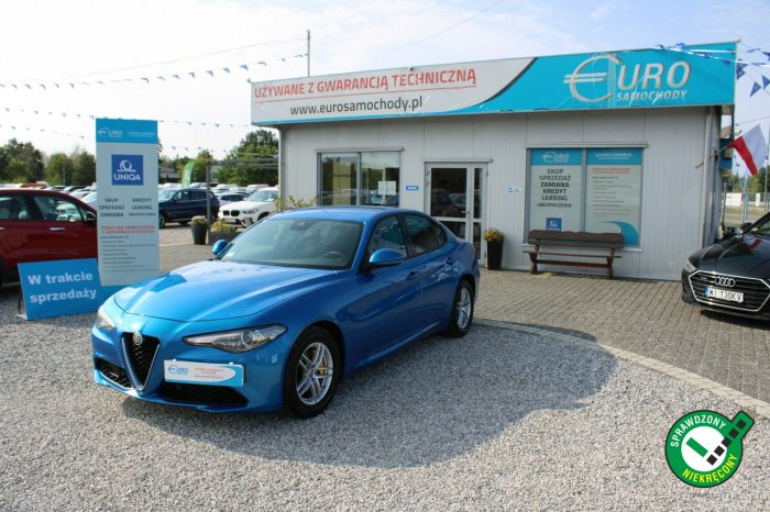 Alfa Romeo Giulia F-Vat Salon Polska Gwarancja Automat kamera  200HP