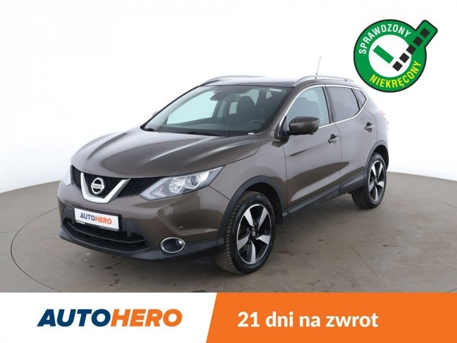 Nissan Qashqai 163KM, panorama, klima auto, navi, kamera i czujniki parkowania II (2013-2021)