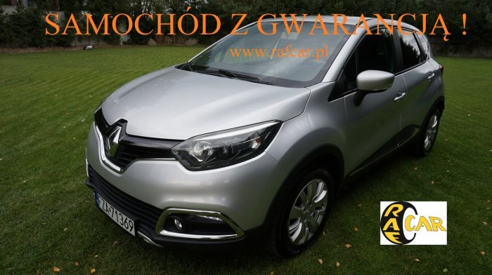 Renault Captur Piękny i wyposażony. Gwarancja I (2013-2019)