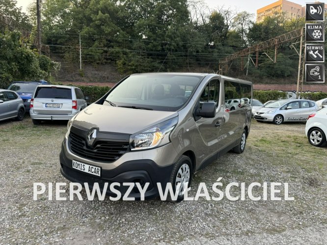 Renault Trafic LONG-1.6DCi-116km-Serwisowany-Bezwypadkowy-9-Osobowy-Klima-PDC-Tempoma III (2014-)