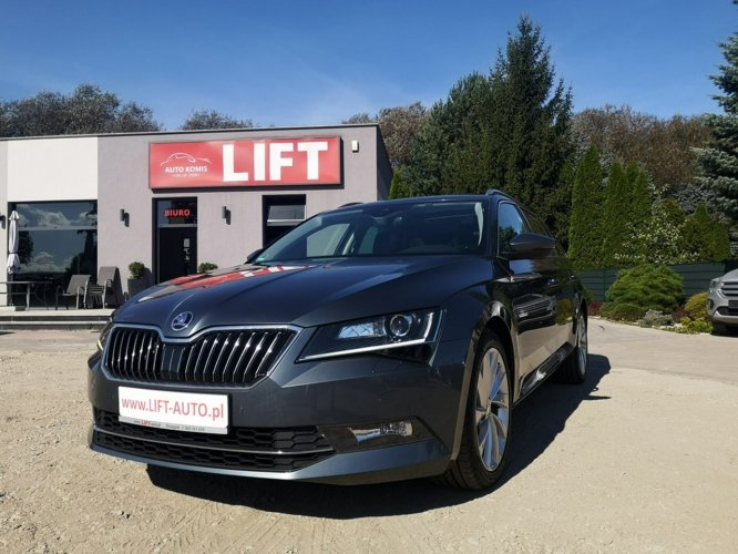 Škoda Superb 2,0 TDI 150KM Klimatr Tempomat Nawi Kamera Solar DSG LEDY NAVI Serwis III (2015-2023)