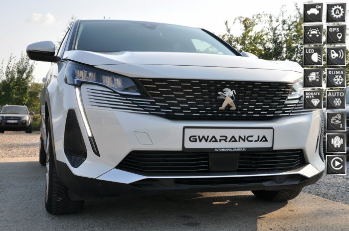 Peugeot 3008 full led*kamera cofania*android auto*bluetooth*nawi*pełny serwis aso* II (2016-)