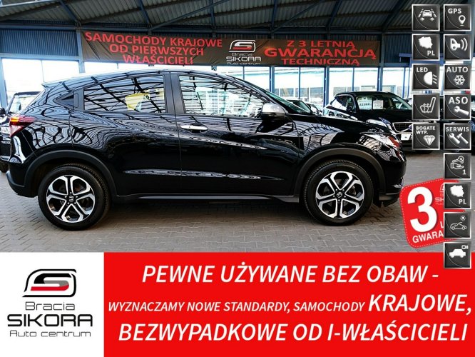 Honda HR-V EXECUTIVE+Led+EL.otw.DACH+Navi+Skóra 3LATA GWARANCJA Iwł Kraj Bezwypad II (2015-)