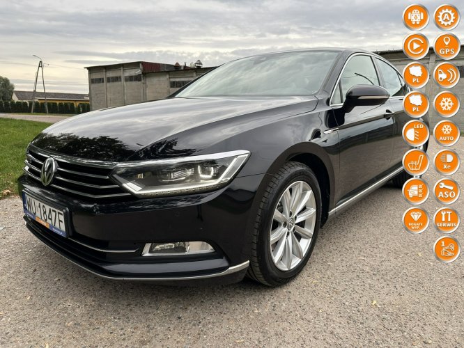 Volkswagen Passat  2.0 TDI 190 KM 4x4 DSG  NAVI Full LED Polski Salon VAT-23 HighLine B8 (2014-2023)