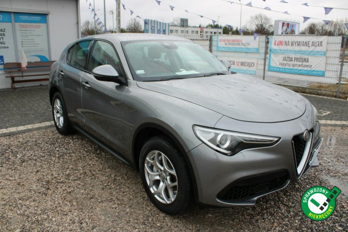 Alfa Romeo Stelvio F-Vat,Gwarancja,Salon Polska, Q4,Skóra