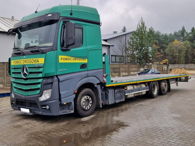 inne Mercedes ACTROS 2543 LAWETA POMOC DROGOWA NAJAZD HYDRAULICZNY 3-OSIE 6x2 KLIMA