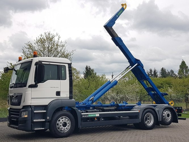 MAN TGS 26.420 HAKOWIEC HKS 20 3 OSIE 6x2 KLIMA POD KONTENERY MANUAL