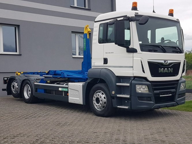 MAN TGS 26.420 HAKOWIEC HKS 20 3 OSIE 6x2 KLIMA POD KONTENERY MANUAL