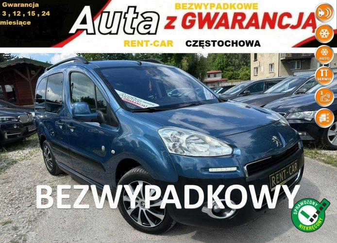 Peugeot Partner Tepee 1.6 E-HDi 92PS OPŁACONY Bezwypadkowy Klima Serwis GWARANCJA24 II (2008-)