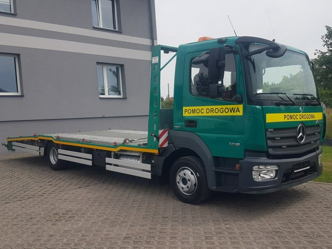 Mercedes ATEGO 1218 LAWETA POMOC DROGOWA AUTOLAWETA 4x2 ZAPADNIE LAWETA POMOC DROGOWA AUTOLAWETA 4x2 ZAPADNIE 11 990 KG KLIMA NAJAZD