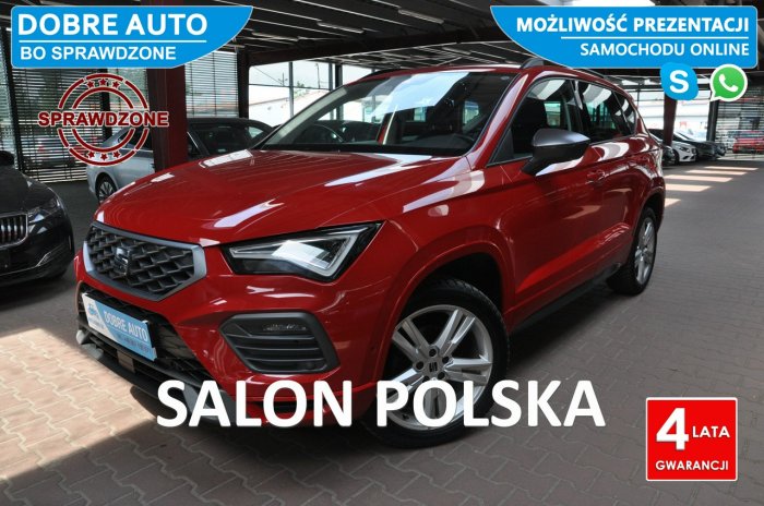 Seat Ateca 1.5 150KM DSG, FR, Kamera, El. Klapa,El.Fotele, Navi, Asyt.Park, FV23%