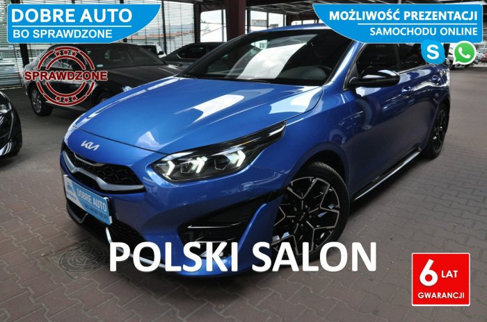 Kia Pro_cee'd 1.5 160KM GT-Line Automat,Kamera,Grzane Fotele/Kierown.HandsFree,FV23%