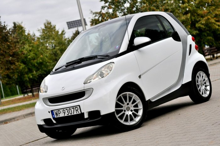 Smart Fortwo _1.0 71KM_Klima_Panorama_Serwis_ II (2007-2013)