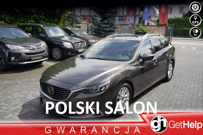 Mazda 6 2.2d Automat Skóra Navi Bezwypadkowy stan idealny Gwarancja 12mc III (2012-)