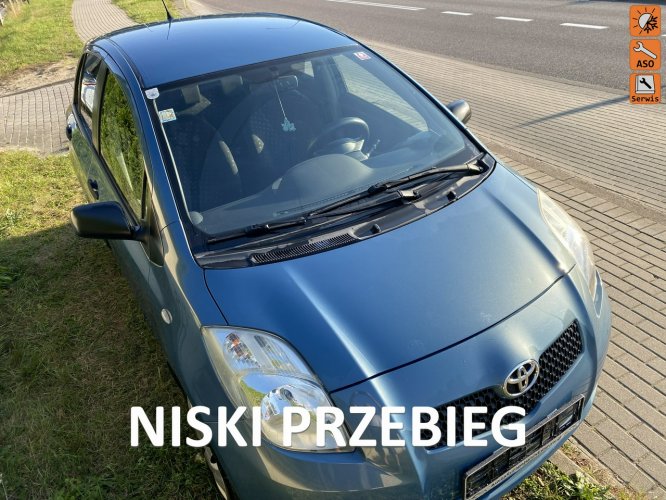 Toyota Yaris 5d/Benzyna/Niski przebieg/Klimatyz/Niski przebieg/Produkcja Japonia II (2005-2011)