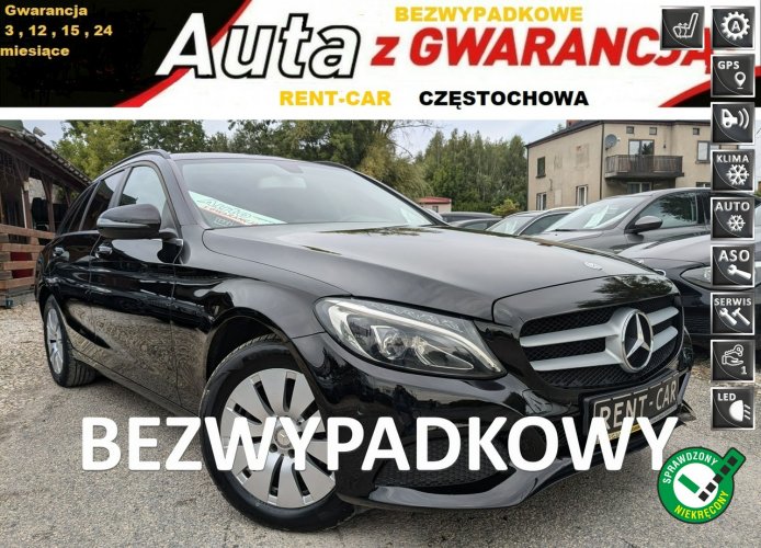 Mercedes C 200 1.6CDi*136PS*OPŁACONY Bezwypadkowy Klimatronik Navi VIPGWARANCJA 24M W205 (2014-2021)