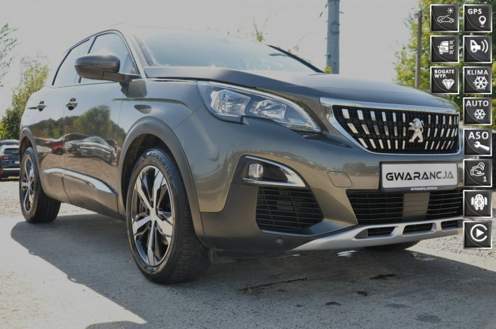 Peugeot 3008 led*pełny serwis aso*android auto*bluetooth*nawi*panorama dach* II (2016-)