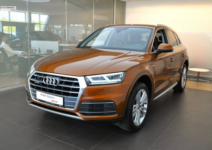 Audi Q5 2.0 TDI Quattro Sport Stronic B&O LED Tempomat Ambiente Skóra FY (2017-)