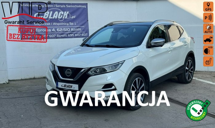 Nissan Qashqai Pisemna Gwarancja 12 miesięcy II (2013-2021)