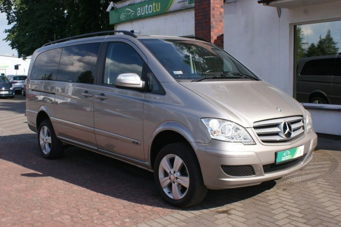 Mercedes Viano 4MATIC 4x4 SALON POLSKA 2xdrzwi boczne Bezwypadkowy Bi-Xenon 7osobowy