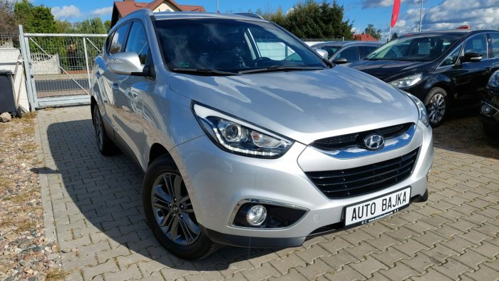 Hyundai ix35 1.7 115ps CRDI Klimatronic 4xGrzaneFotele+Kierownica Alusy 17 LED lift