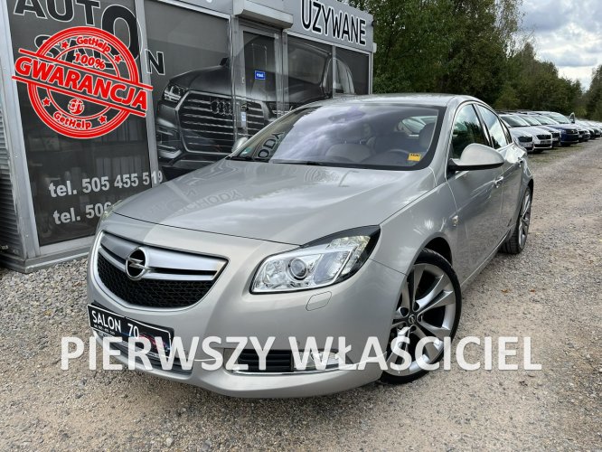 Opel Insignia 2.O OPC Skóry  Xenon 6bieg Grzane Fotele ALu KS Serw BEzwypadkowy Opła A (2008-2017)