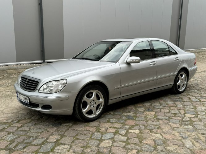 Mercedes S 320 S320 CDI  Anglik Zarejestrowany w Polsce LUXURYCLASSIC W220 (1998-2005)