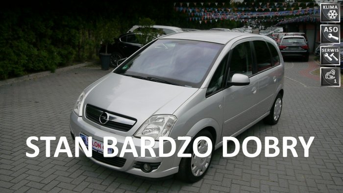 Opel Meriva 1.7 klima Stan b.dobry bez rdzy bezwypadkowy z bezwypadkowy z Niemiec I (2002-2010)