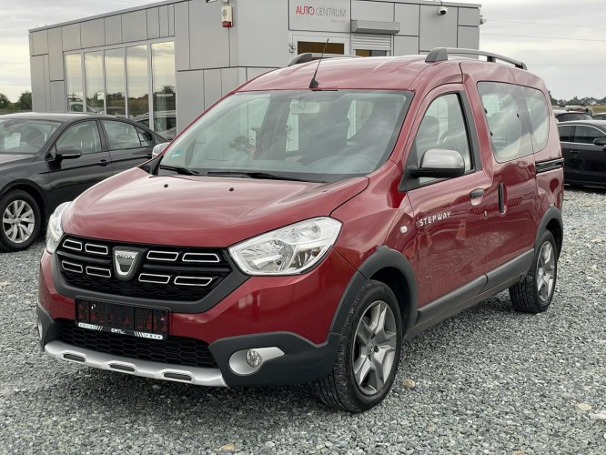 Dacia Dokker 1.3 16V TCe 131KM 2020r, Stepway, tylko 42 tys km, kamera, navi