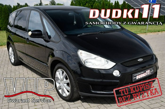 Ford S-Max 2,0b 7 FOTELI,Convers+Hak,Tempomat,El.szyby>Centralka,Alufelgi.OKAZJA I (2006-2015)