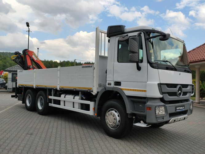 Mercedes Actros 2636 6x4 HDS Palfinger PK 18002-EH Rotato  Zdalne Sterowanie Budowlanka Stan Bardzo Dobry