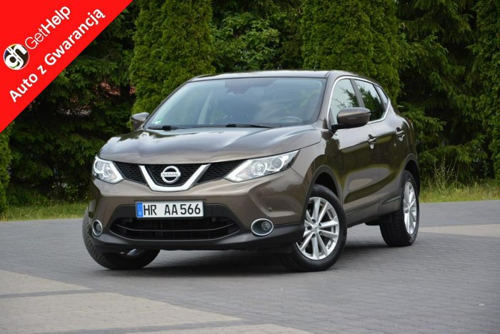 Nissan Qashqai Ledy  Duża Navi Kamera 93 tys przebiegu 2XParktr. Lakier Oryginał II (2013-2021)