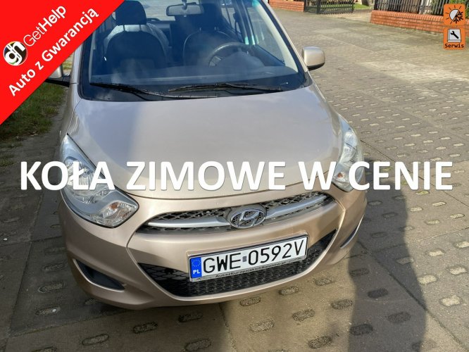 Hyundai i10 Klimatyzacja/Isofix/Aux/Znikomy przebieg gwarantowany/2 kpl. kół I (2008-2013)