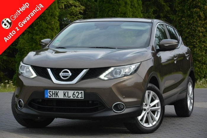 Nissan Qashqai 1.6dCi(130KM) Ledy Duża Navi Kamera 2xParktronic  Alu 17"ASO Nissan II (2013-2021)