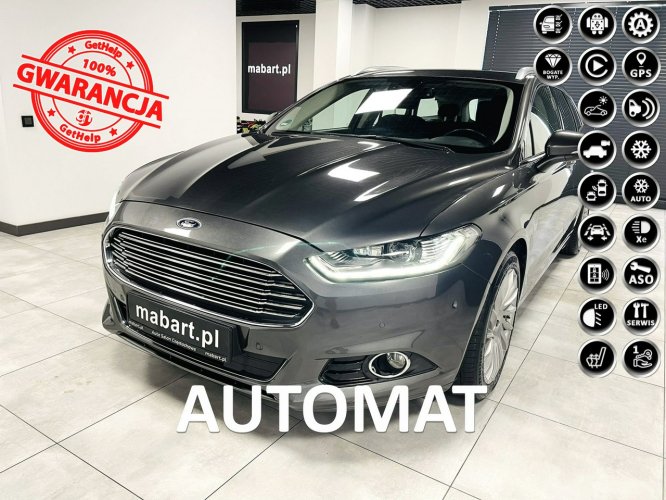 Ford Mondeo 2.0 BiTDCi210KM TitaniumS*Klimatron*SONY*Navi S*Łopatki*Vitual*KeyLes Mk5 (2014-)