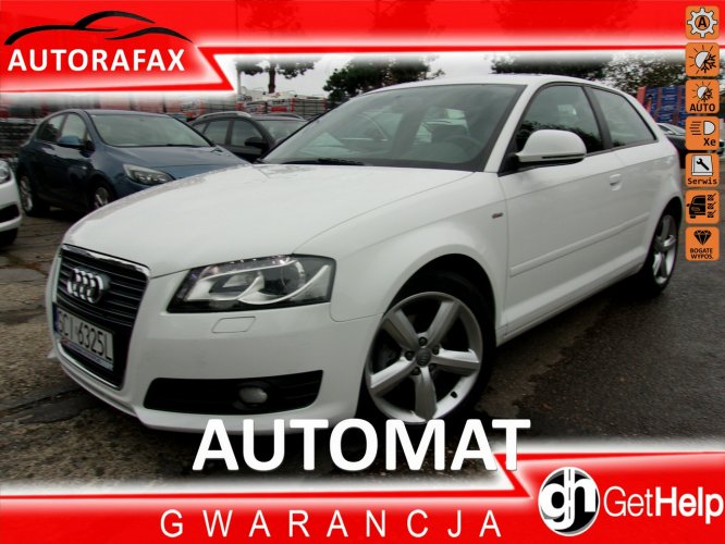 Audi A3 Klimatronic 2-strefowy, Automat DSG, Bi-Xenony, Półskóra, Gwarancja! 8P (2003-2012)