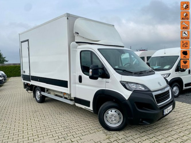 Peugeot Boxer SALON PL / Kontener + Winda / 8 EP / 108 tys.km / KLIMATRONIC / 163KM