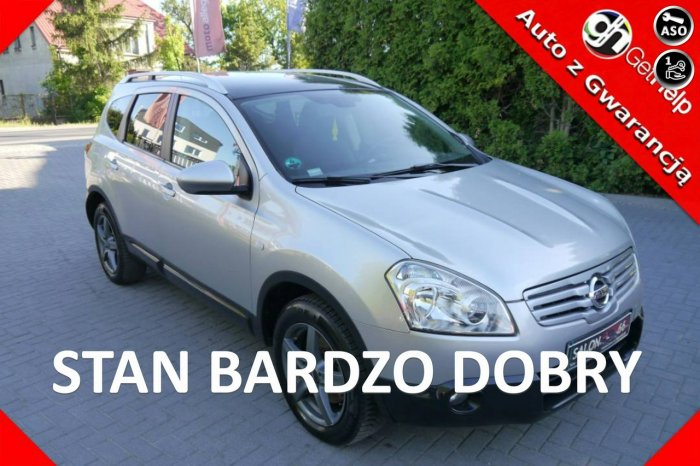 Nissan Qashqai 2.0d Panorama 100%bezwypadkowy serwisowany z Niemiec Gwarancja 12mcy I (2007-2013)