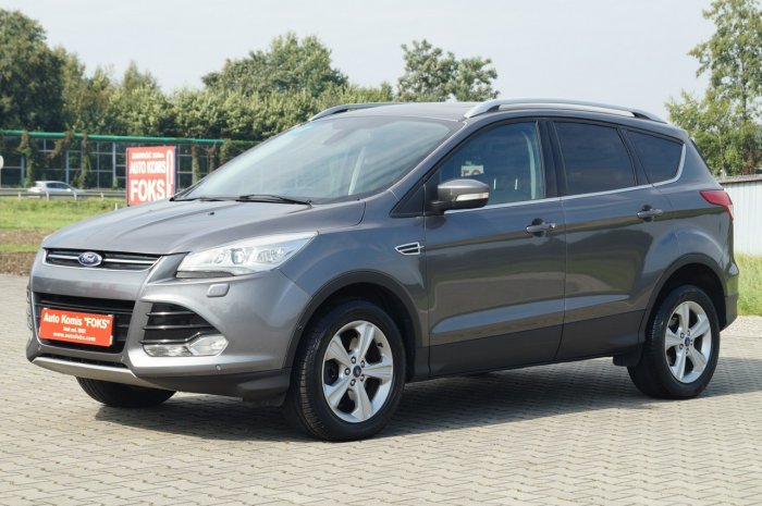 Ford Kuga Titanium panorama pół skóra kamera navi  4x4 automat  2,0 163 km II (2012-)