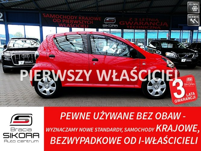 Toyota Aygo 5-DRZWI 3 LATA GWARANCJA 1WŁ Kraj Bezwypadkowy VVT-i Klimatyzacja I (2005-2014)