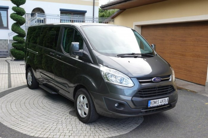 Ford Tourneo Custom 9 Osób - Kamera - Navi - 170KM - GWARANCJA -Zakup Door to Door