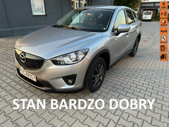 Mazda CX-5 2.2D, 4x4, Alu 17, Navi, Bogata wersja,Zarejestrowany w PL I (2012-2017)